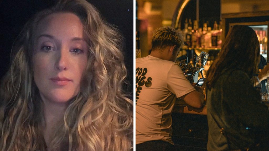 woman shares dating experience (l) bad first date (r)