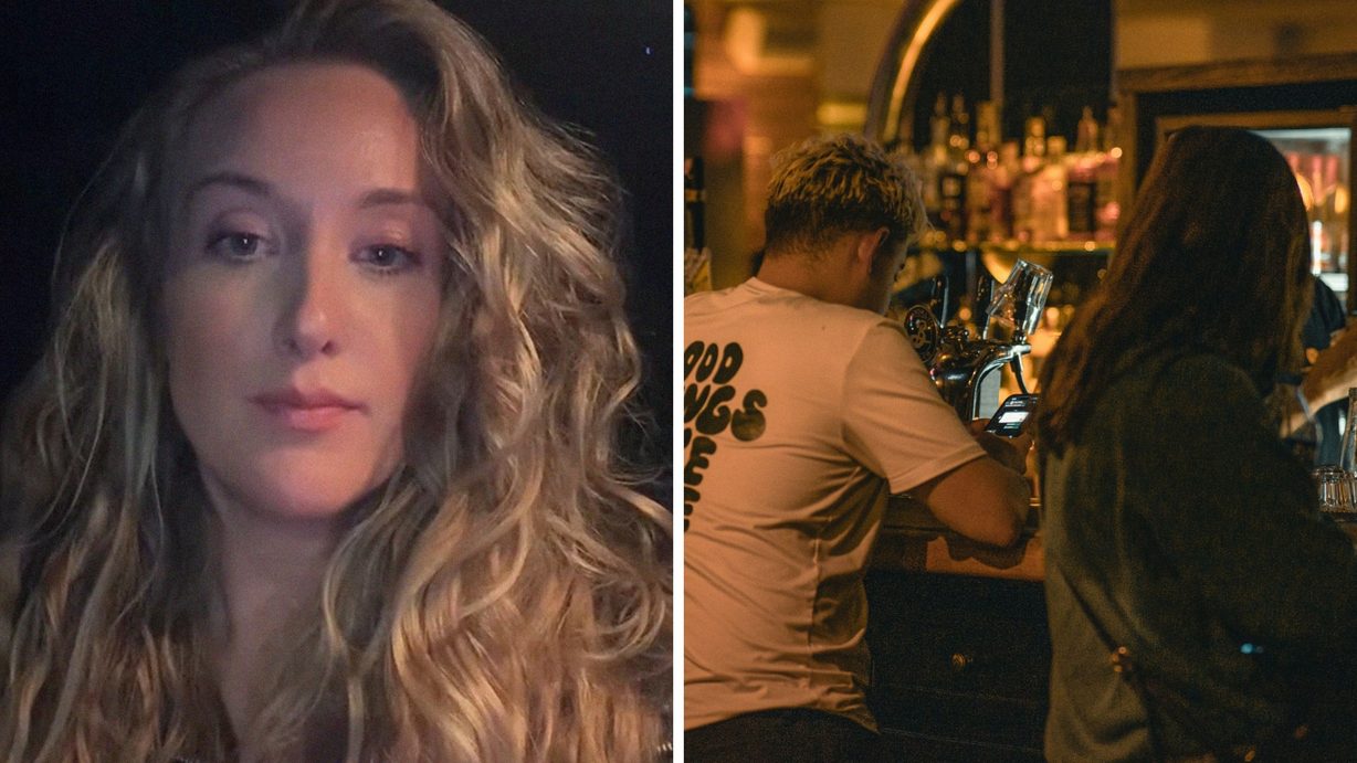 woman shares dating experience (l) bad first date (r)