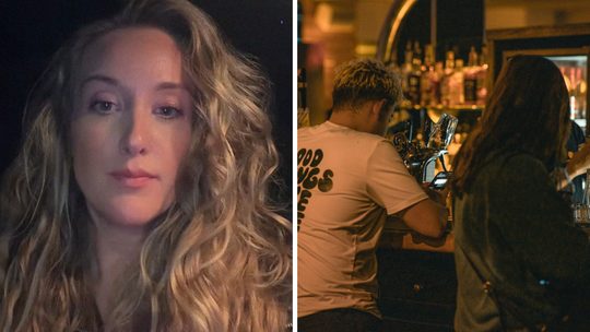 woman shares dating experience (l) bad first date (r)