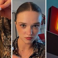 soda cup (l) woman shares McDonalds experience (c) McDonalds fast food (r)