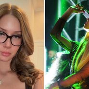 woman shares job issue (l) club dancer (r)